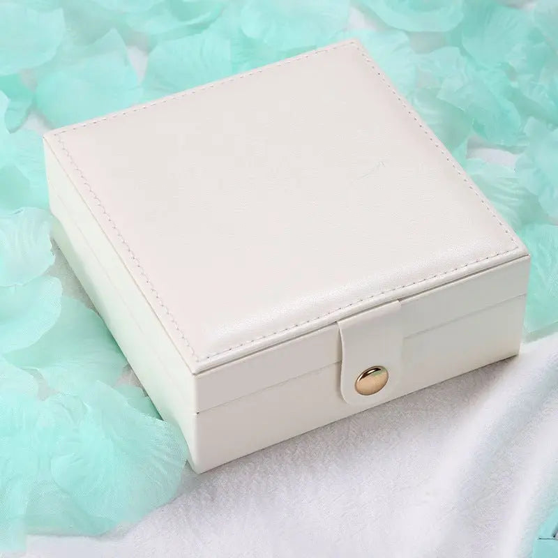 PU leather square jewelry box - Blade & Thread
