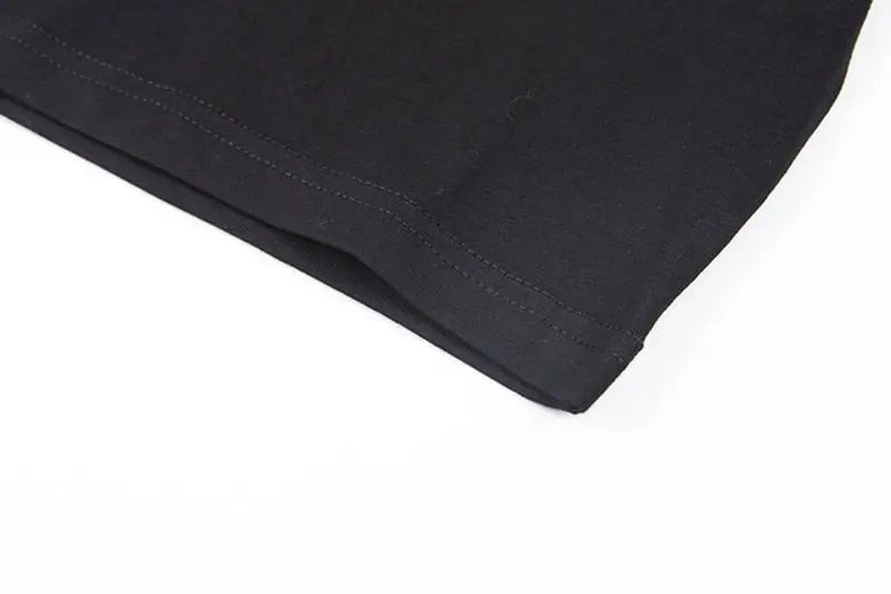 Punk Vintage Rhinestone Spider Goth Graphic T Shirt Women Y2k Style Crop Top O-neck Tshirt - Blade & Thread