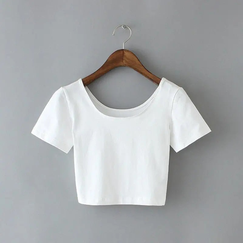 Punk Vintage Rhinestone Spider Goth Graphic T Shirt Women Y2k Style Crop Top O-neck Tshirt - Blade & Thread