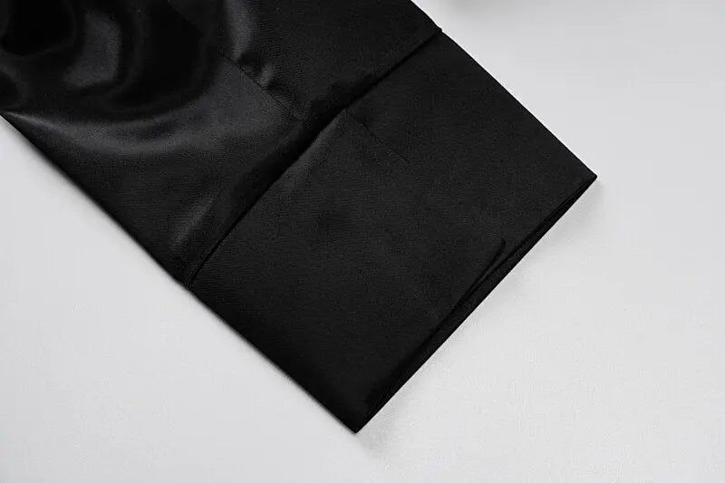 Pure Color Long Sleeves Bodycon Slim Crop Top - Blade & Thread