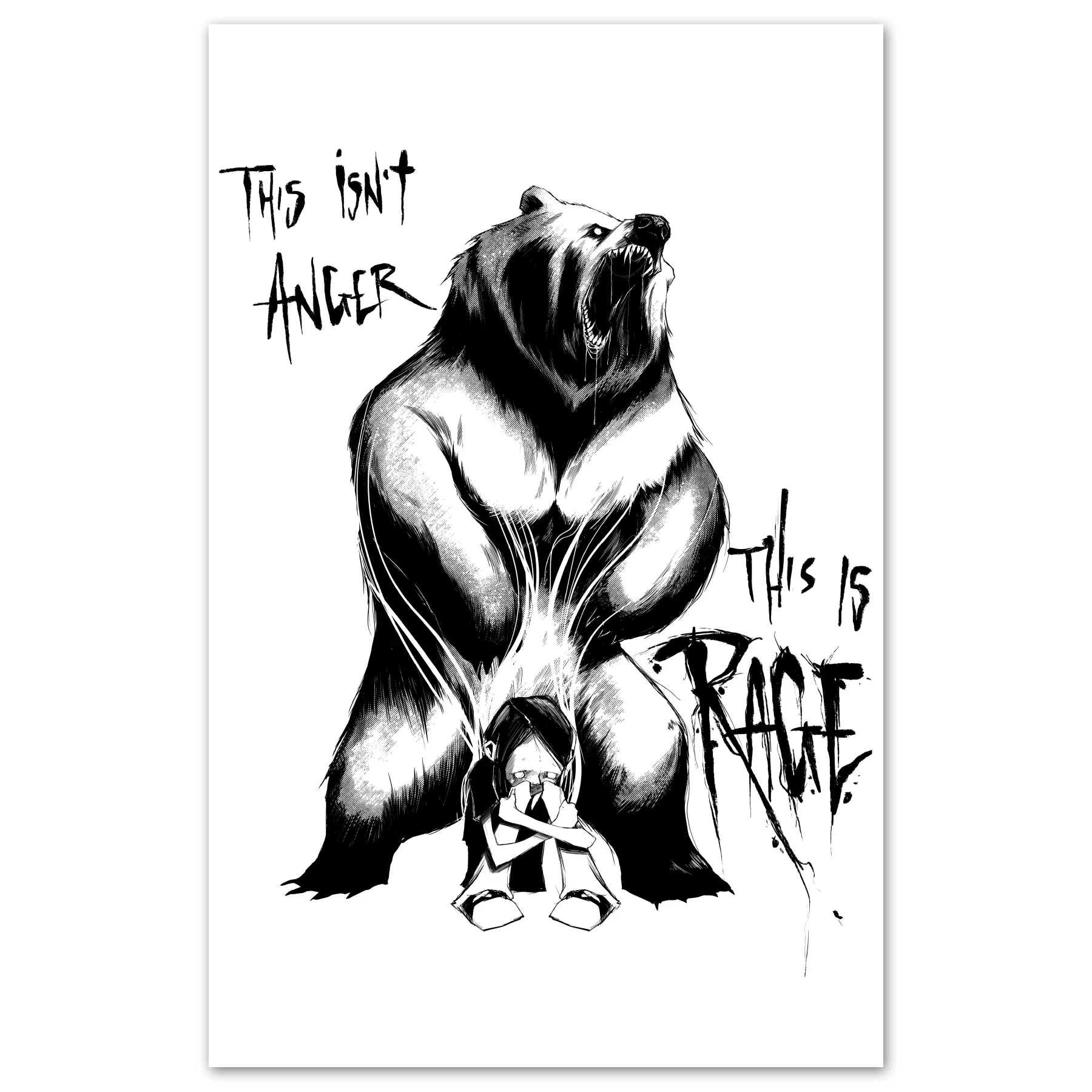 Rage Print - Blade & Thread