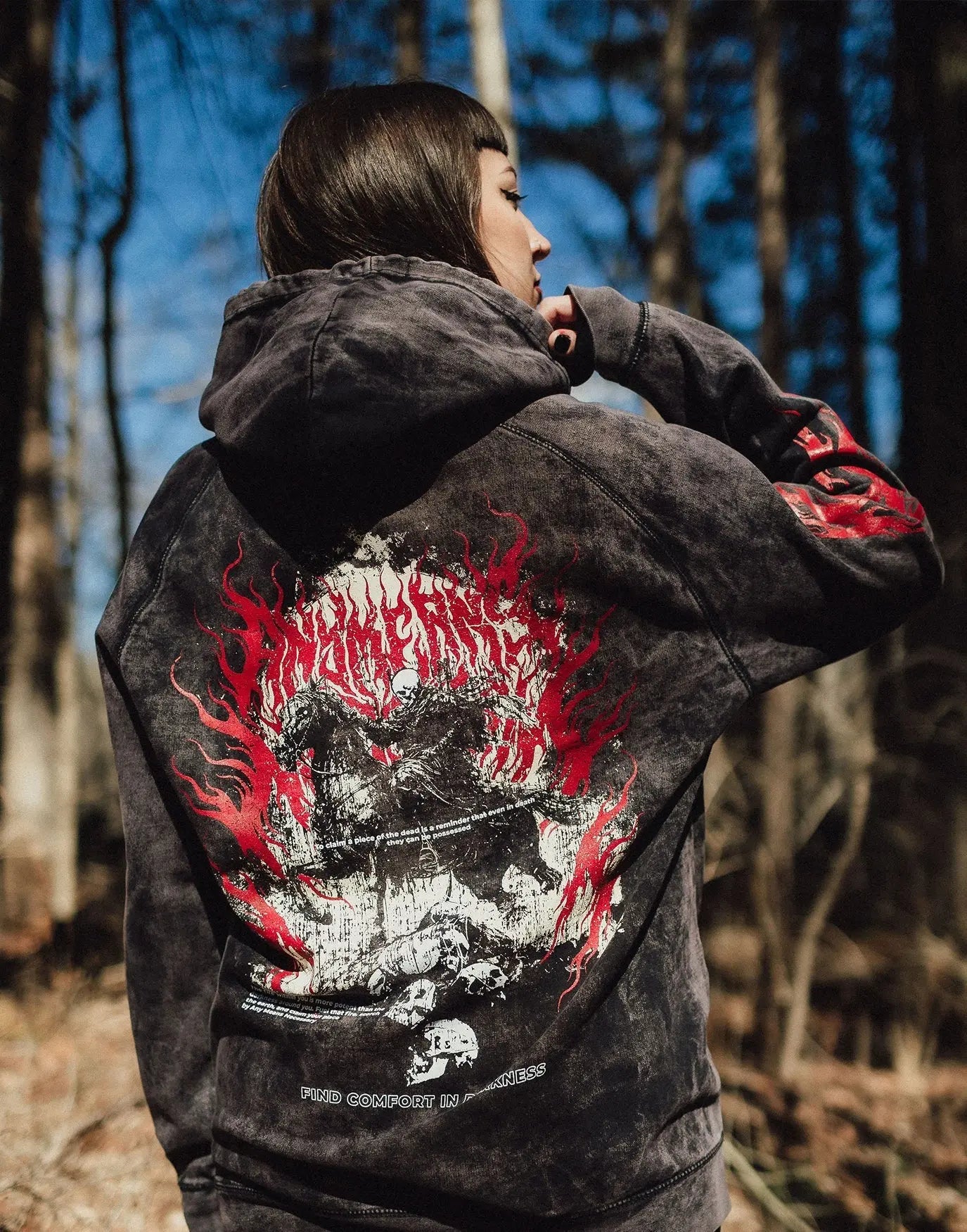 Reclaimer Pullover Hoodie Vintage Black - Blade & Thread