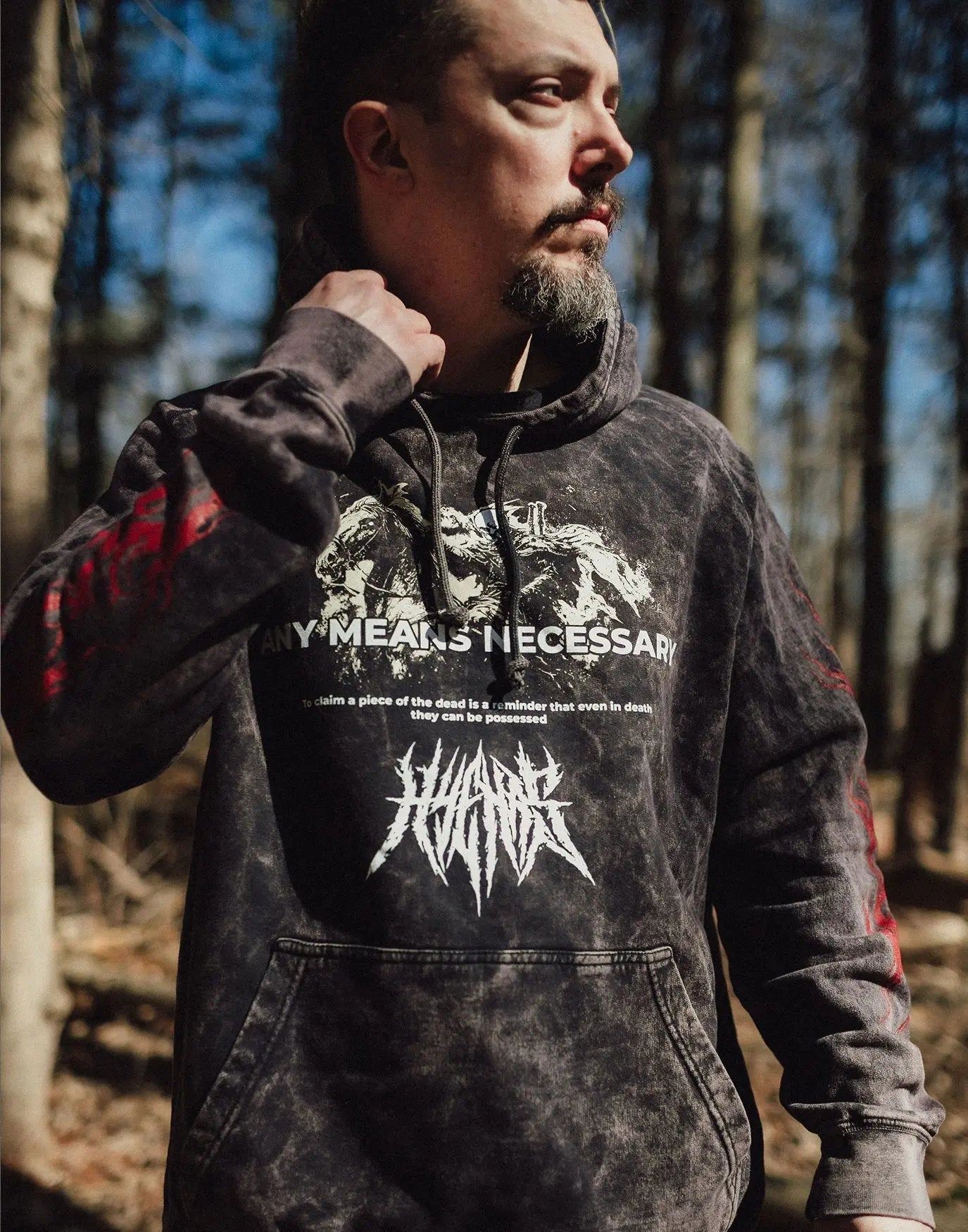 Reclaimer Pullover Hoodie Vintage Black - Blade & Thread