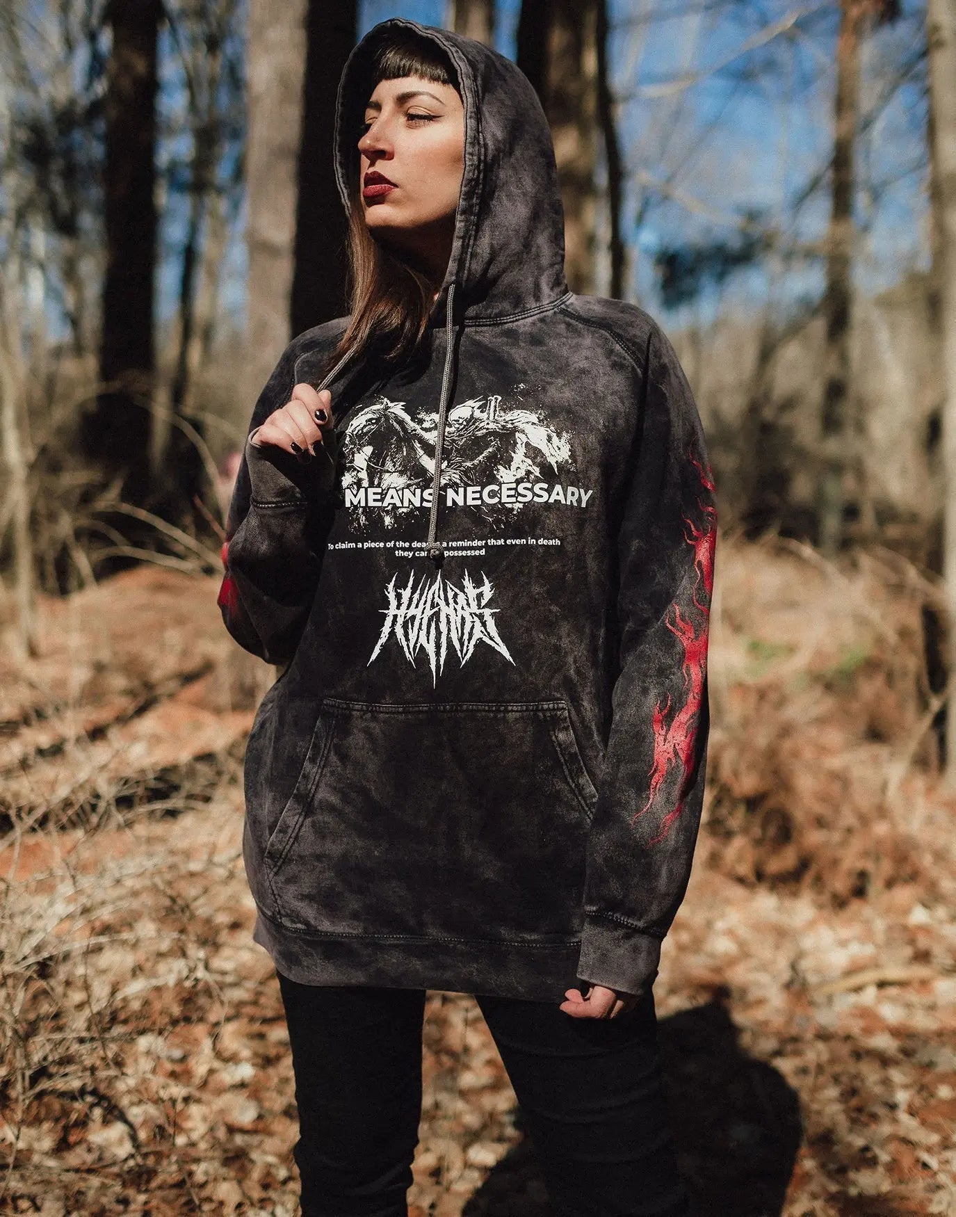 Reclaimer Pullover Hoodie Vintage Black - Blade & Thread
