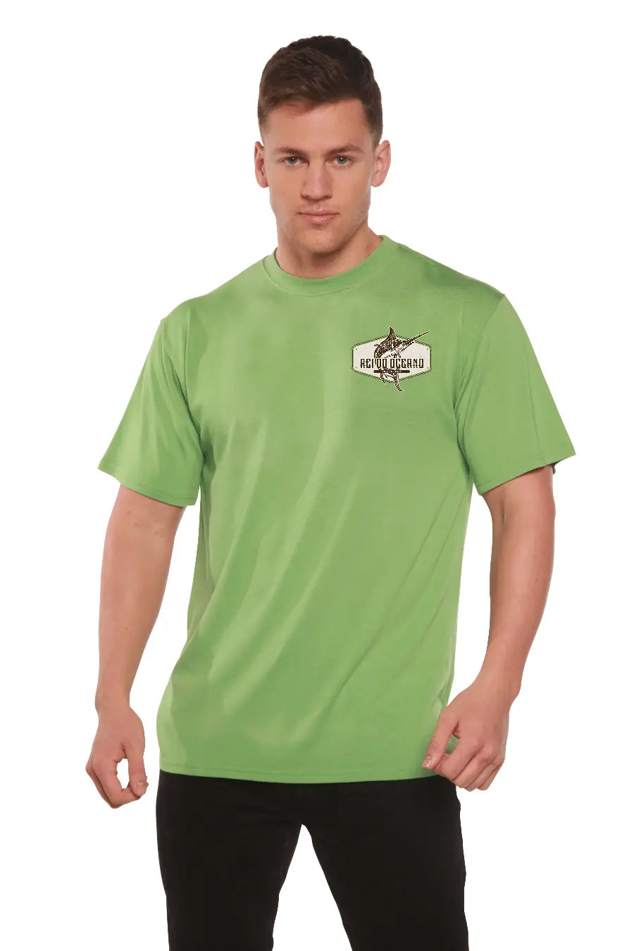 Rei do Oceano Men's Bamboo Short Sleeve Graphic T-Shirt - Blade & Thread