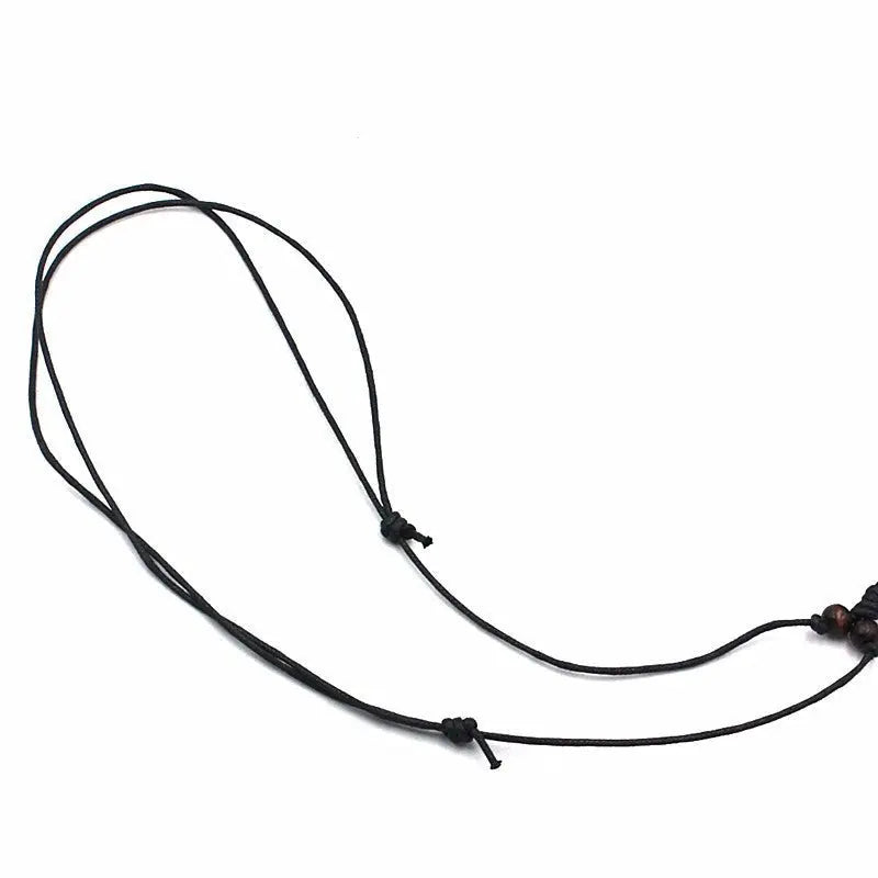 Resin Peace Sign Necklace - Blade & Thread