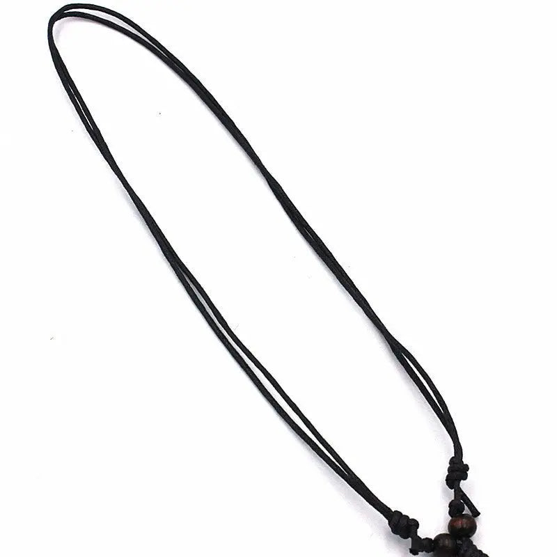 Resin Peace Sign Necklace - Blade & Thread