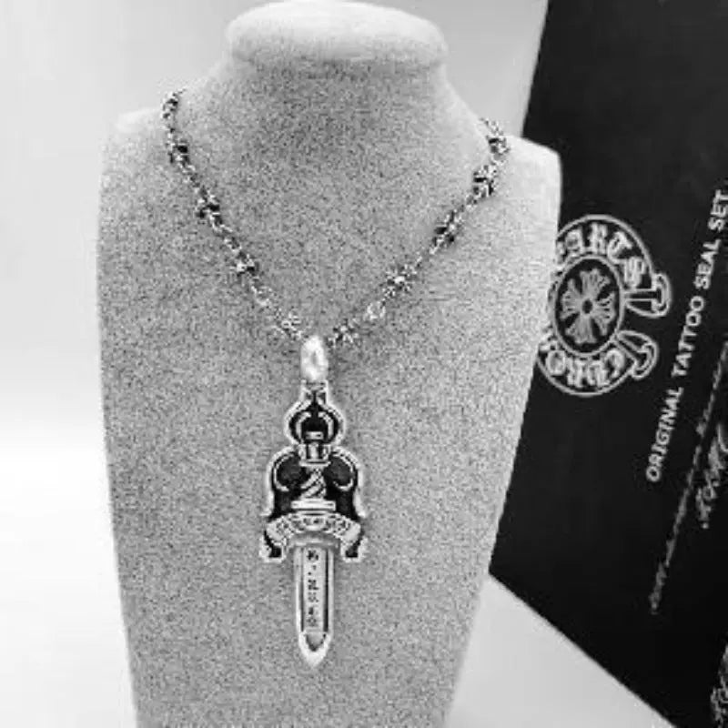 Retro chain waist trouser chain bag chain Key chain Retro dagger - Blade & Thread
