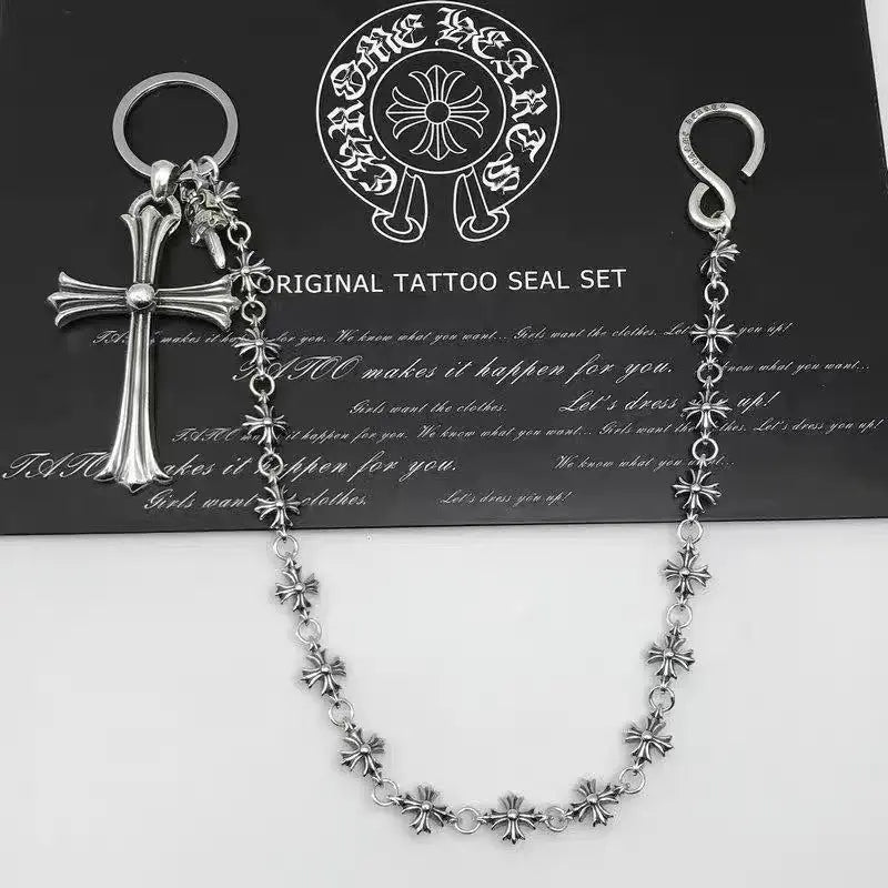 Retro chain waist trouser chain bag chain Key chain Retro dagger - Blade & Thread