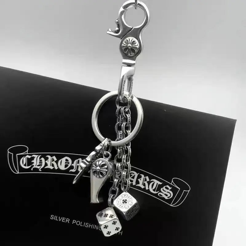 Retro chain waist trouser chain bag chain Key chain Retro dagger - Blade & Thread