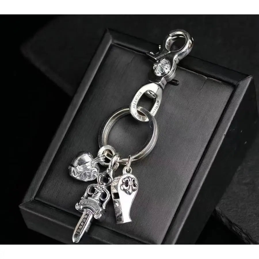 Retro chain waist trouser chain bag chain Key chain Retro dagger - Blade & Thread
