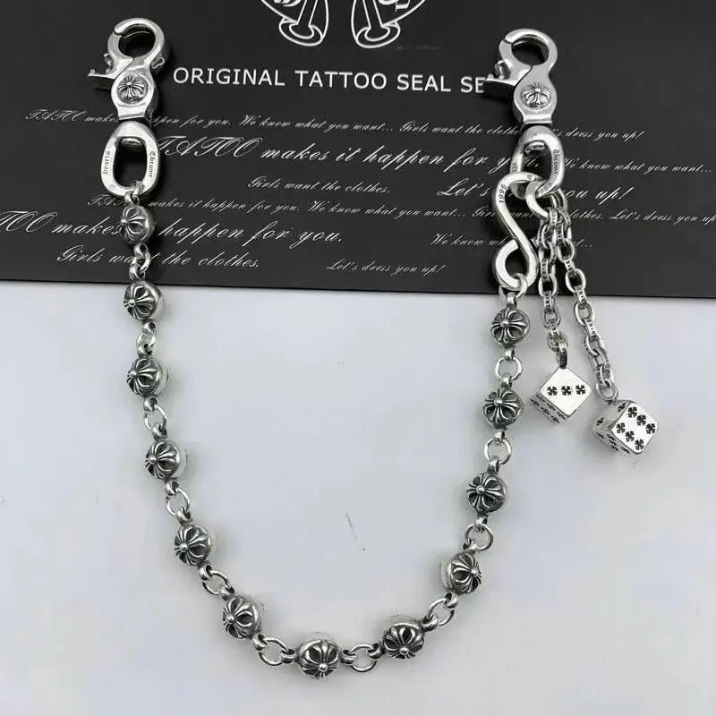 Retro chain waist trouser chain bag chain Key chain Retro dagger - Blade & Thread