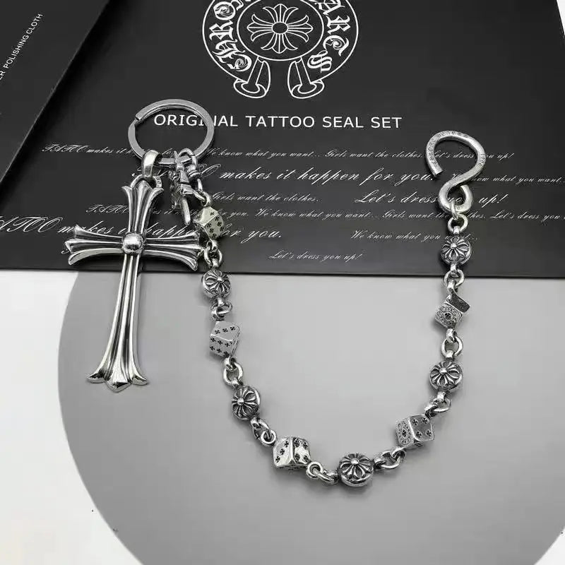 Retro chain waist trouser chain bag chain Key chain Retro dagger - Blade & Thread