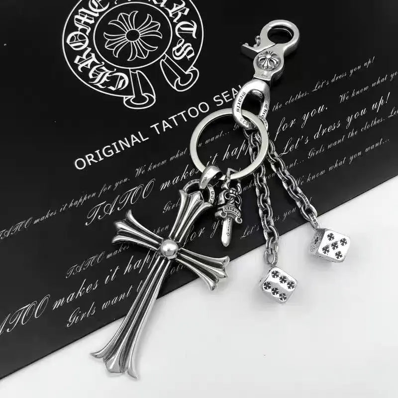 Retro chain waist trouser chain bag chain Key chain Retro dagger - Blade & Thread