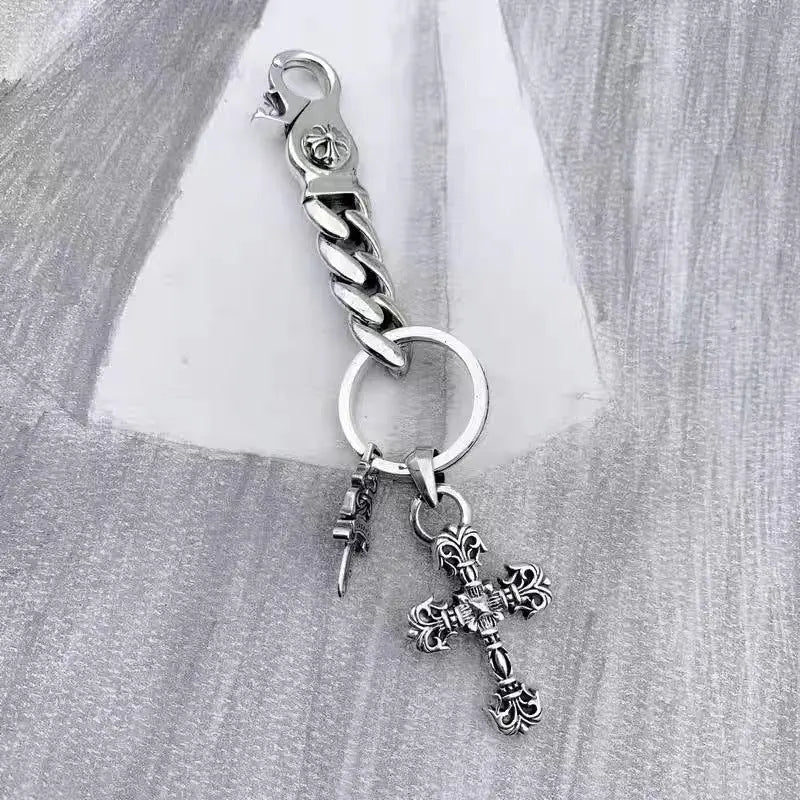 Retro chain waist trouser chain bag chain Key chain Retro dagger - Blade & Thread