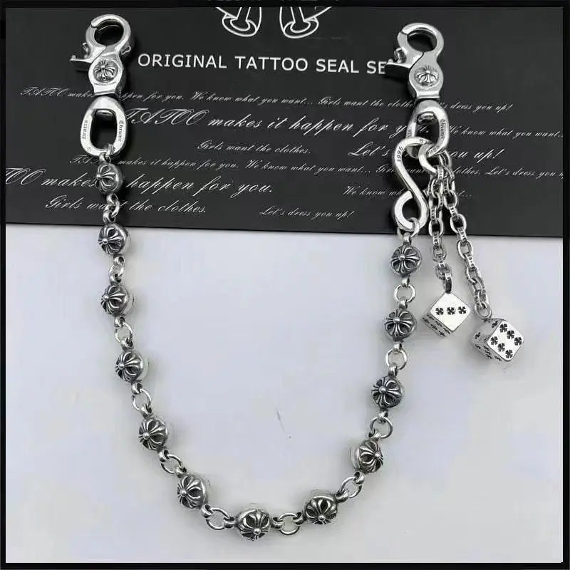 Retro chain waist trouser chain bag chain - Blade & Thread