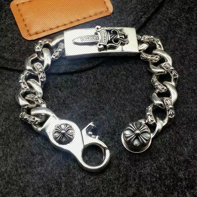 Retro Dagger Bracelet Thick Domineering Cross Bracelet - Blade & Thread