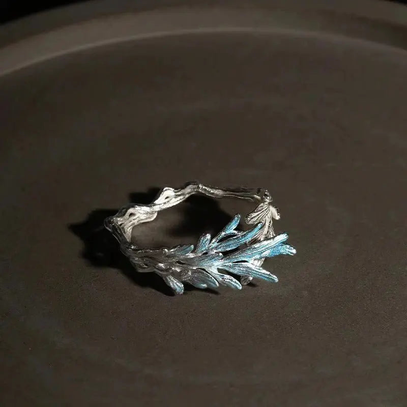Retro flower ring - Blade & Thread