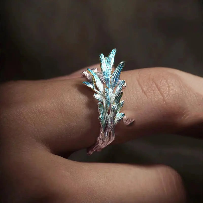 Retro flower ring - Blade & Thread