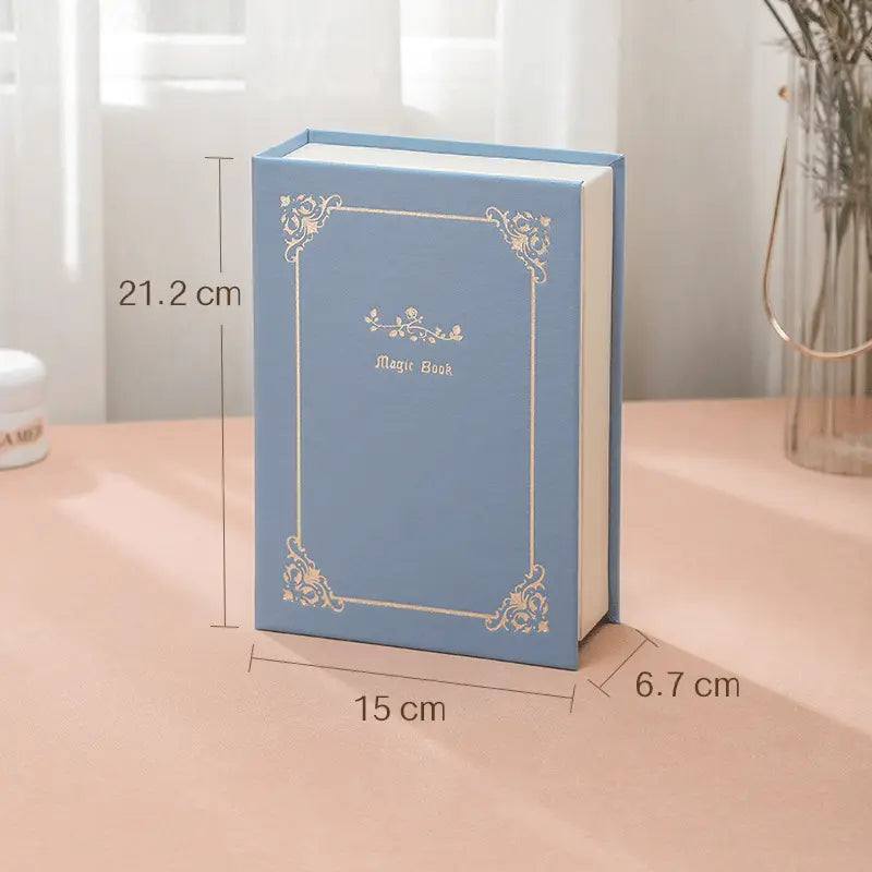 Retro PU leather flip book large-capacity jewelry organizer - Blade & Thread