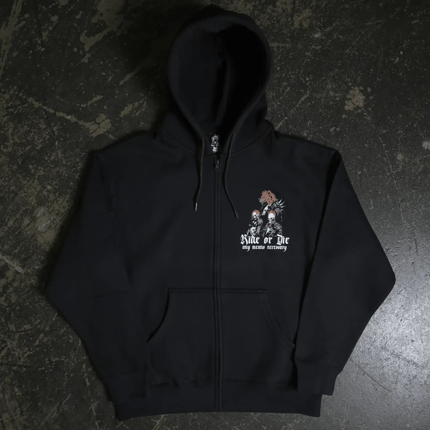 Ride or Die Zip Up Hoodie - Blade & Thread