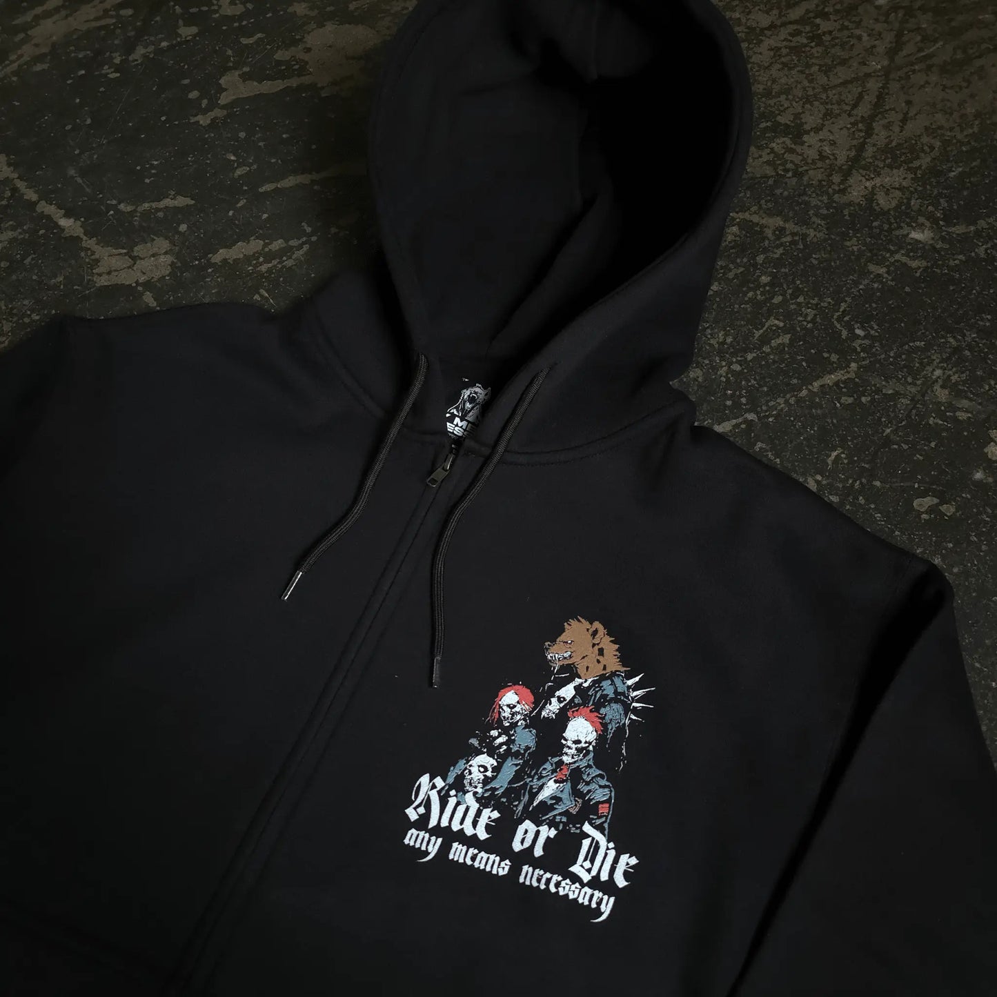 Ride or Die Zip Up Hoodie - Blade & Thread
