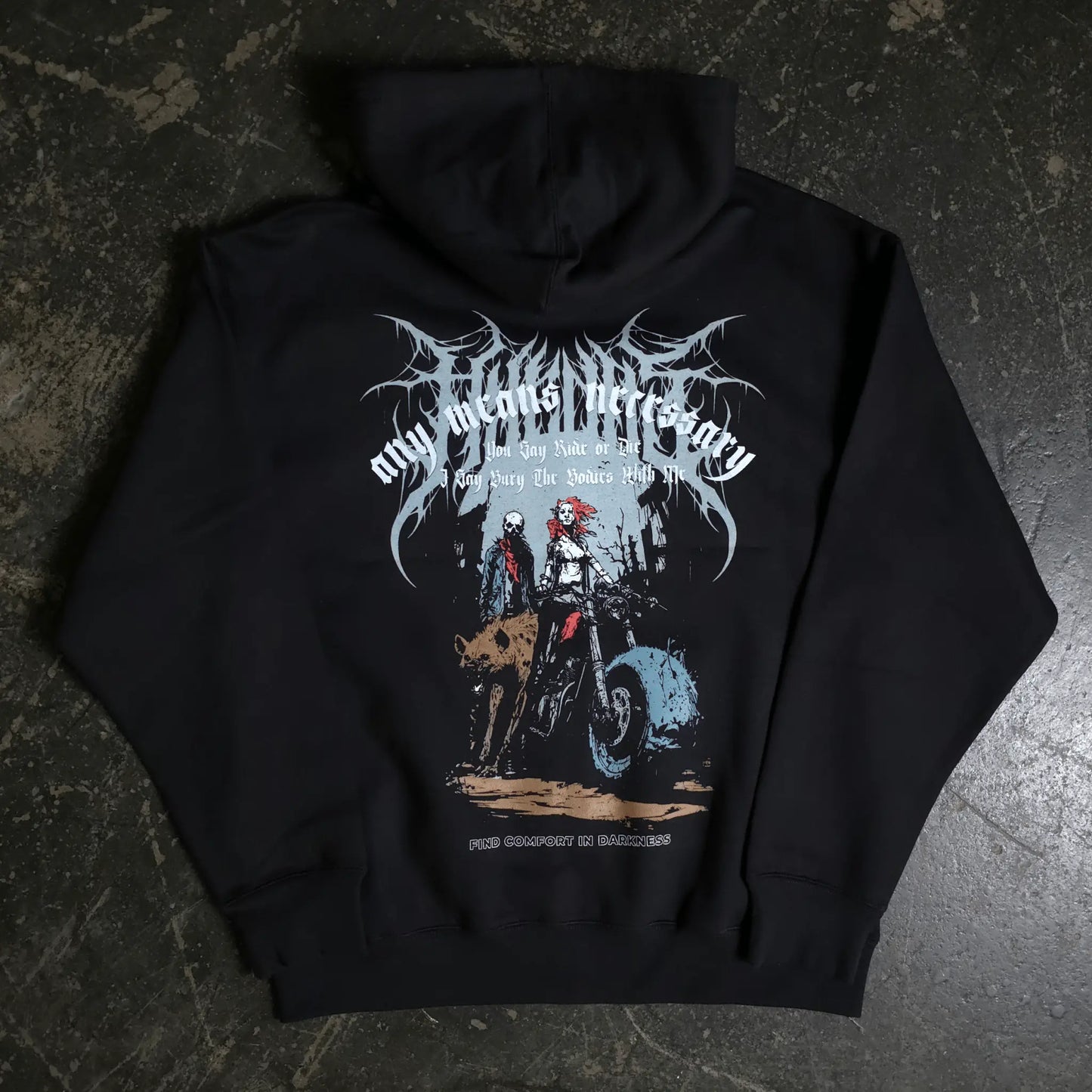 Ride or Die Zip Up Hoodie - Blade & Thread