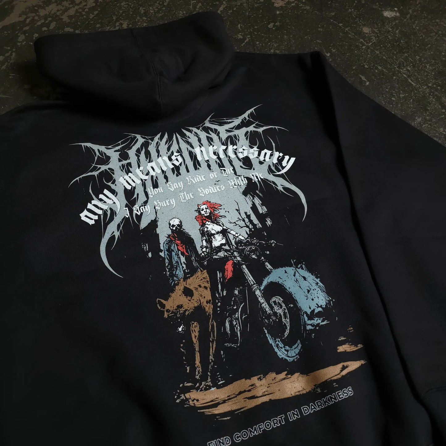 Ride or Die Zip Up Hoodie - Blade & Thread