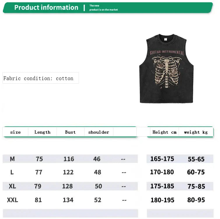 Rose skull print hip-hop T-shirt - Blade & Thread