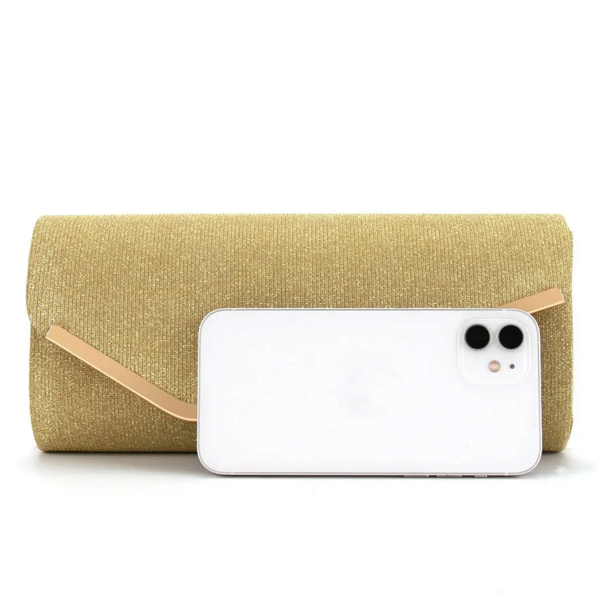 Round bottom metal flap versatile cosmetic bag - Blade & Thread