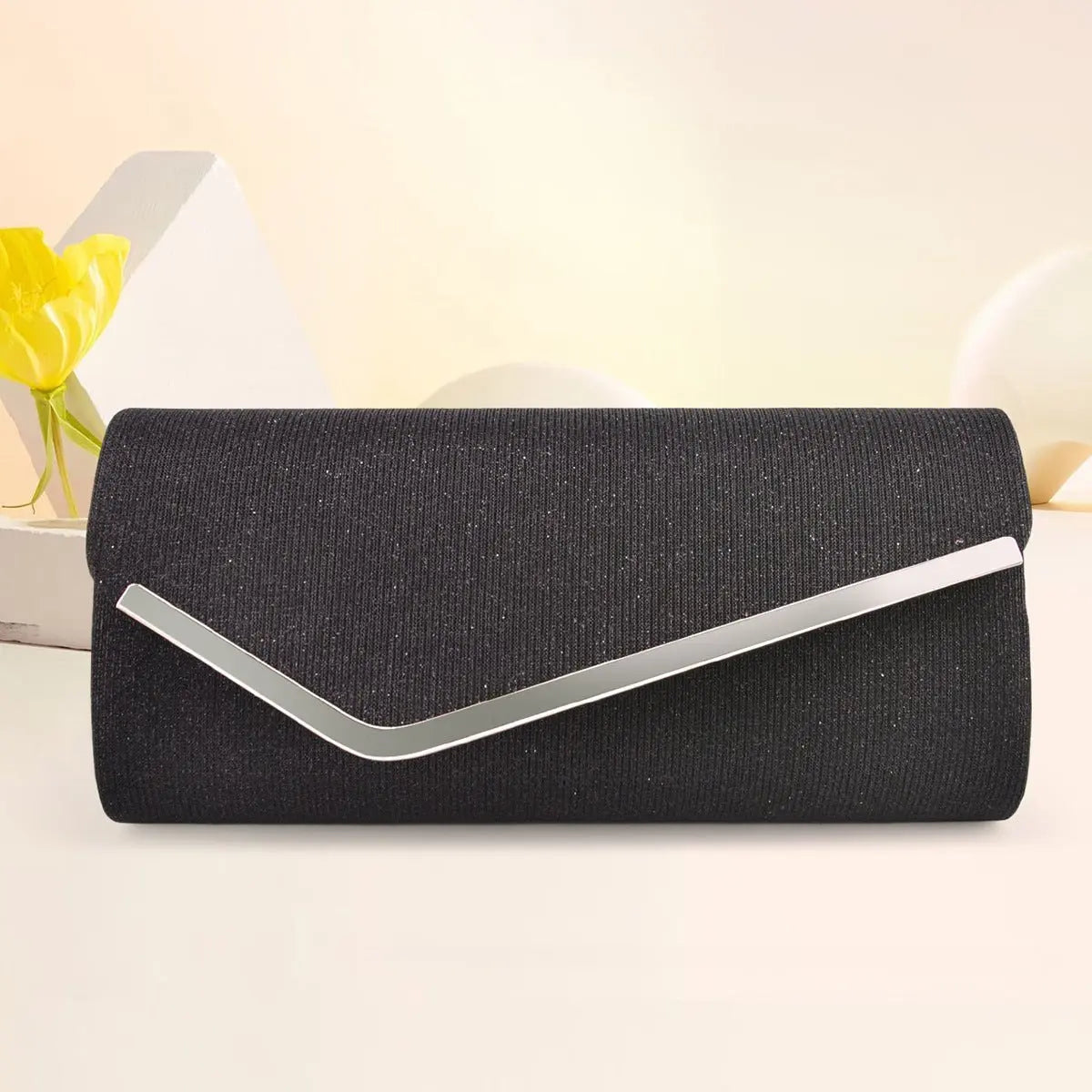 Round bottom metal flap versatile cosmetic bag - Blade & Thread