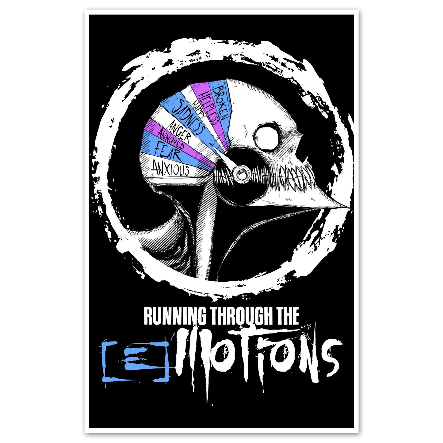 Running Emotions Print Any Means Necessary Clothing
