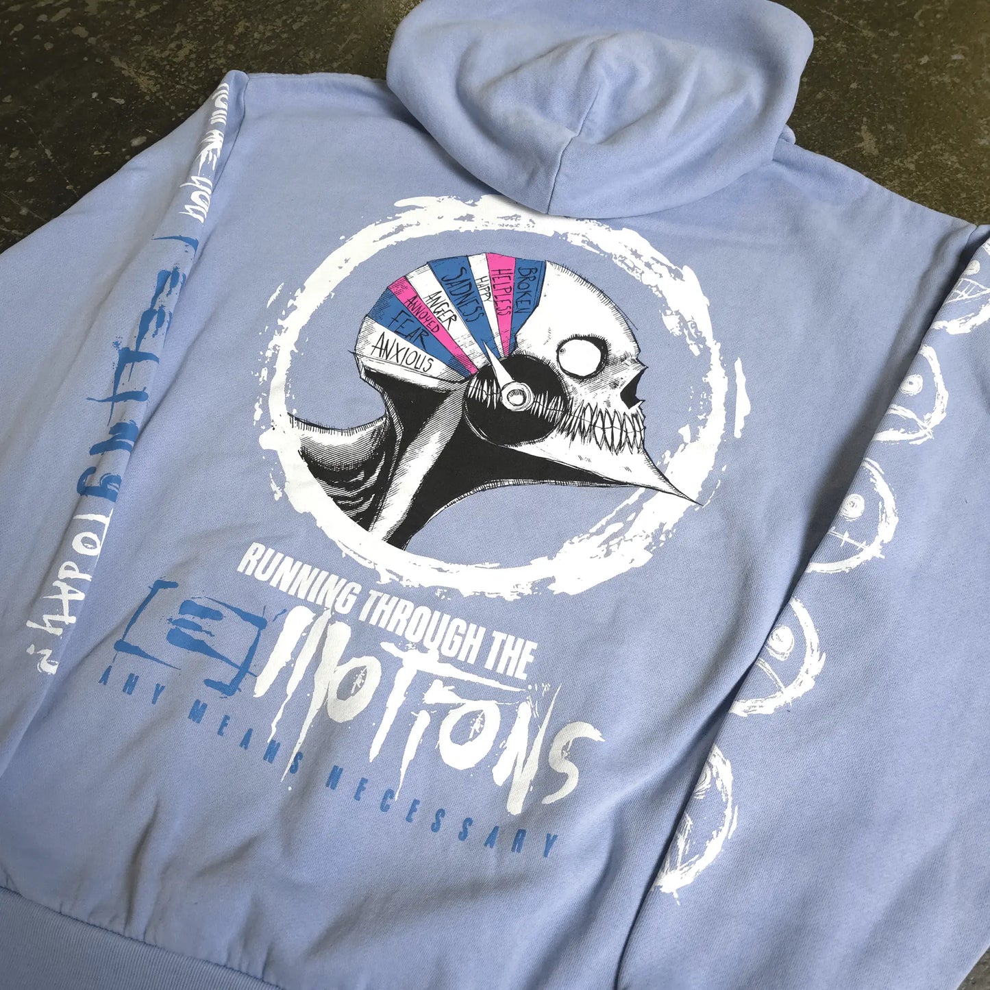 Running Emotions Pullover Hoodie Grape - Blade & Thread