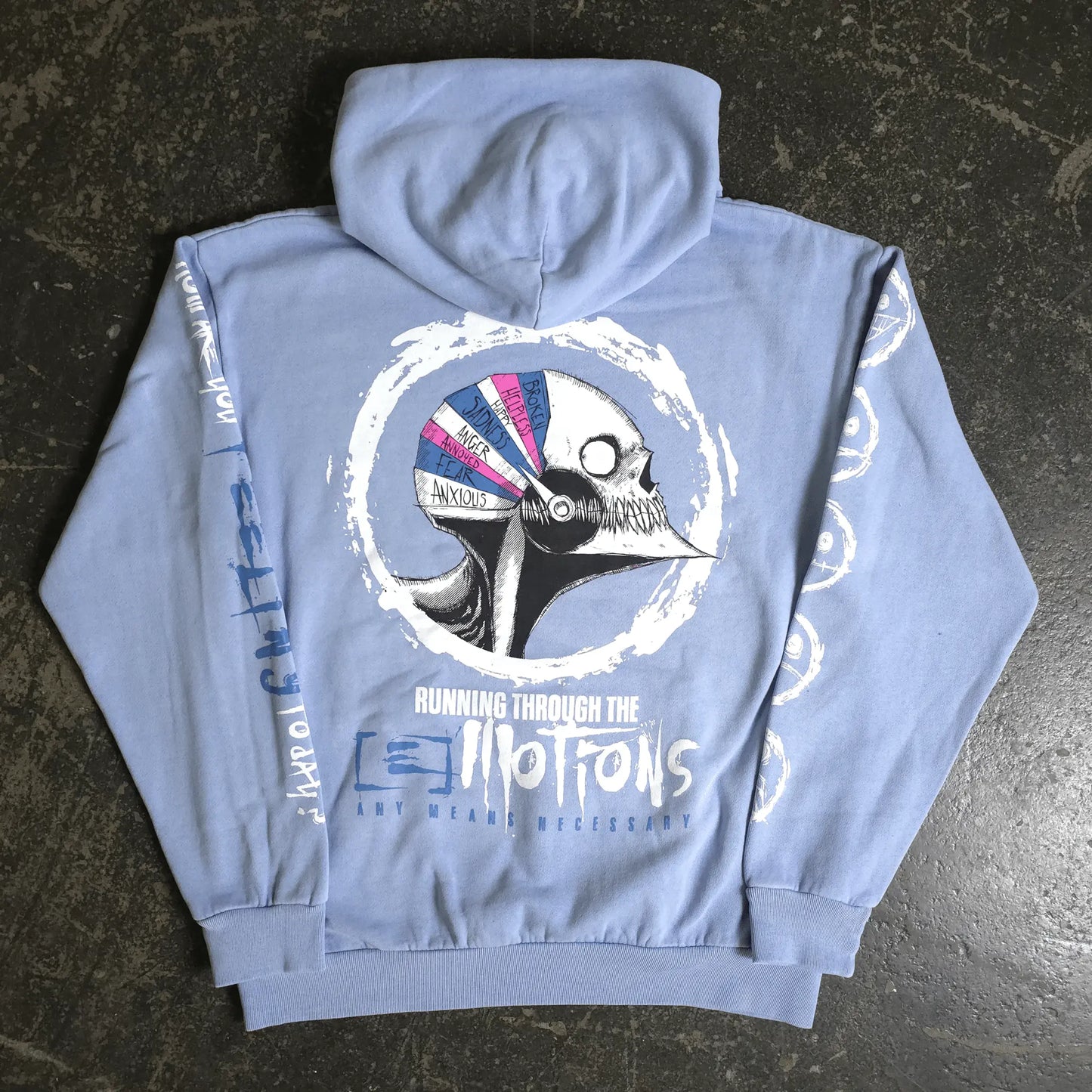Running Emotions Pullover Hoodie Grape - Blade & Thread