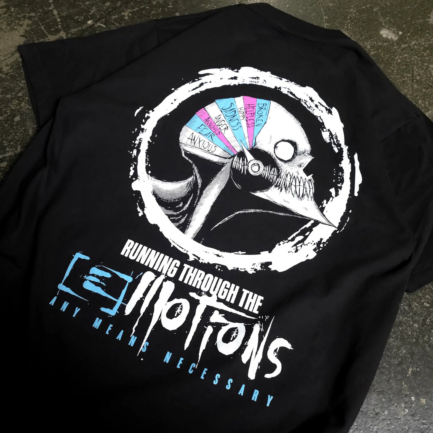 Running Emotions T-Shirt Black - Blade & Thread