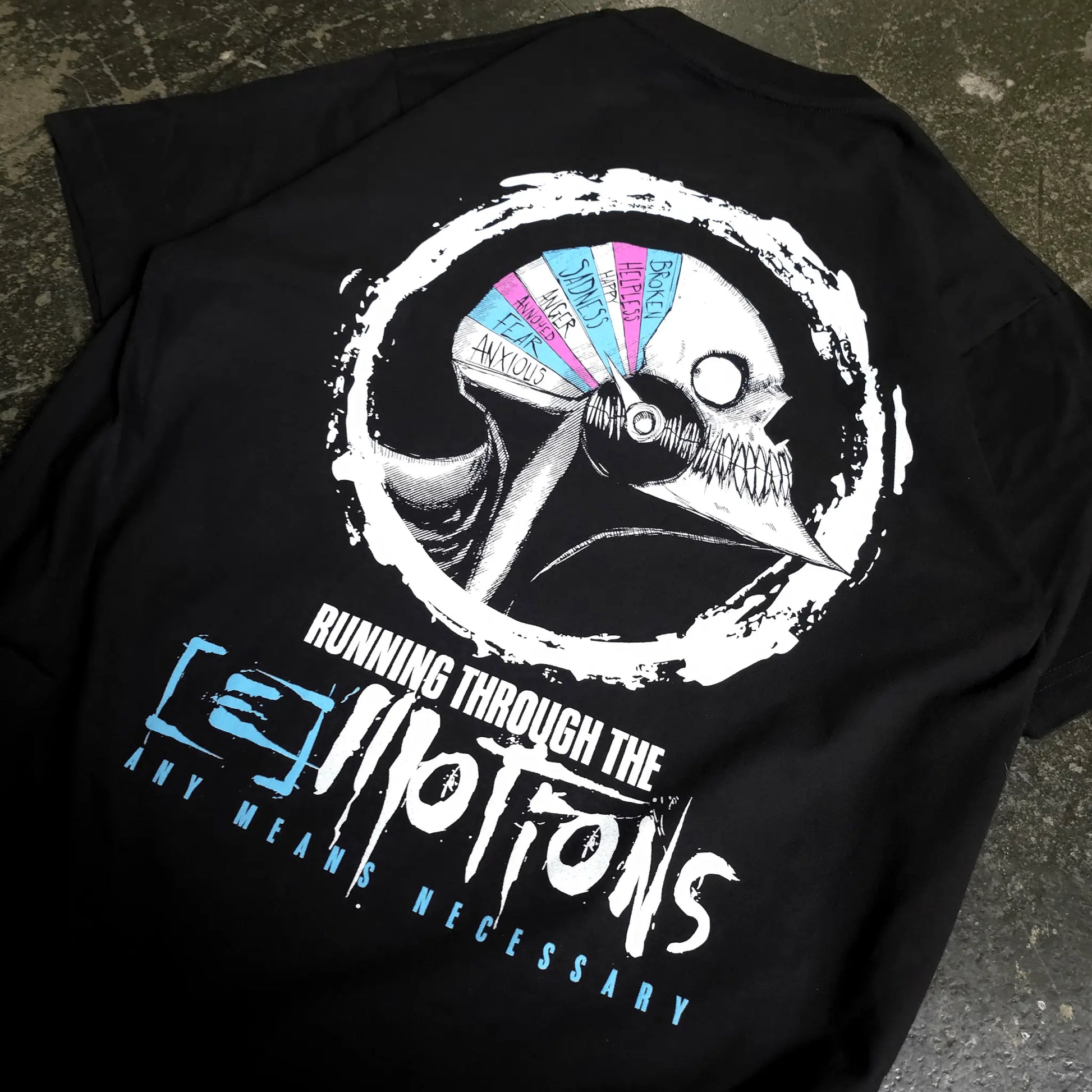 Running Emotions T-Shirt Black - Blade & Thread
