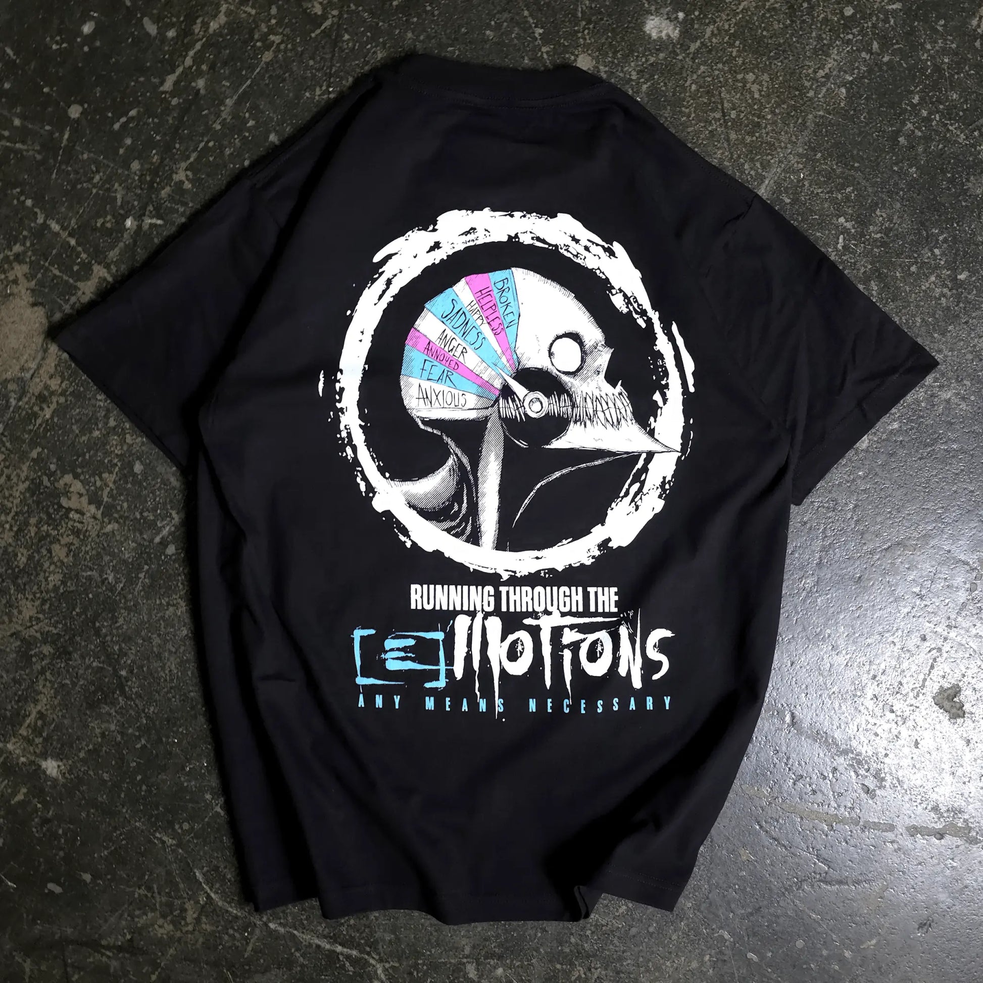 Running Emotions T-Shirt Black - Blade & Thread