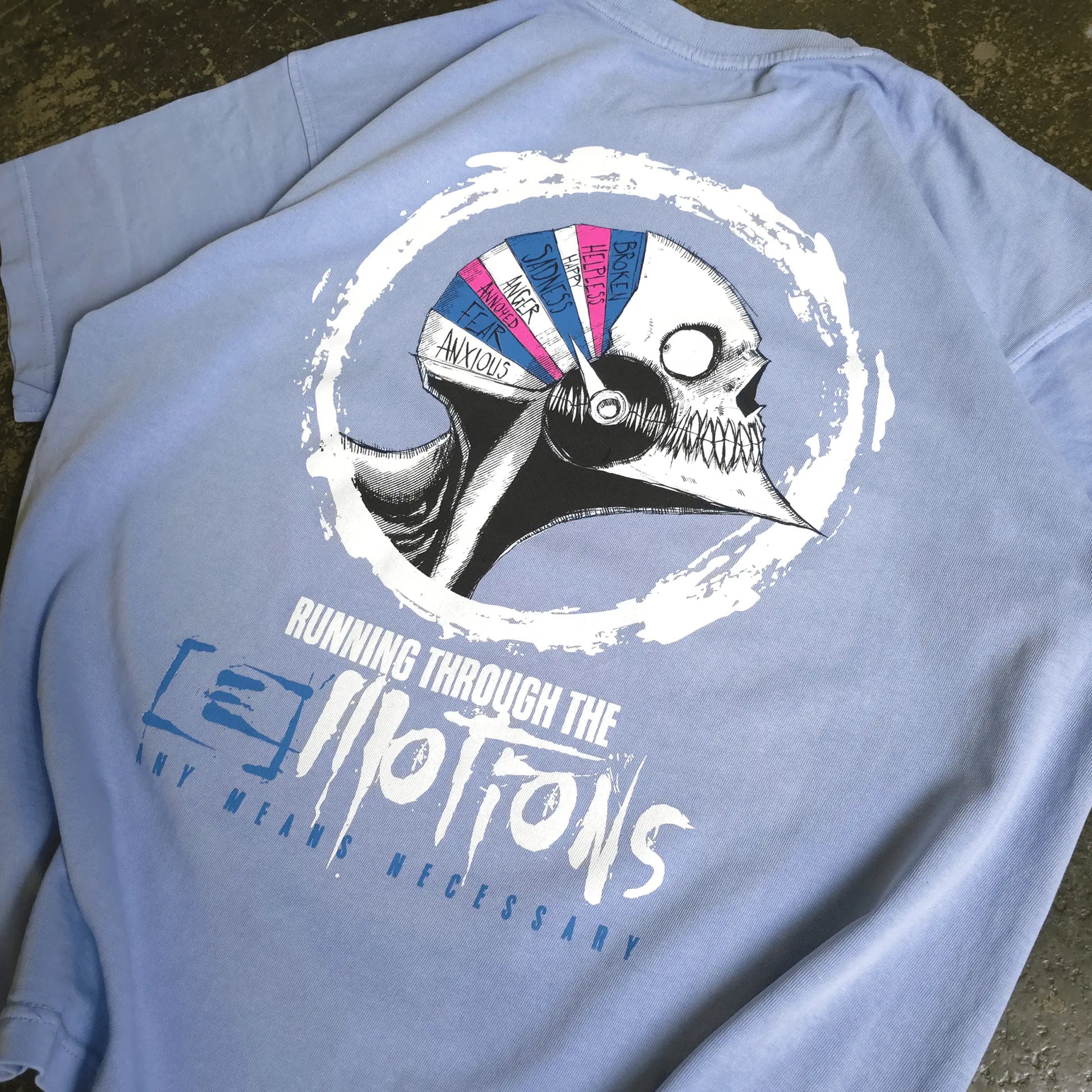 Running Emotions T-Shirt Grape - Blade & Thread