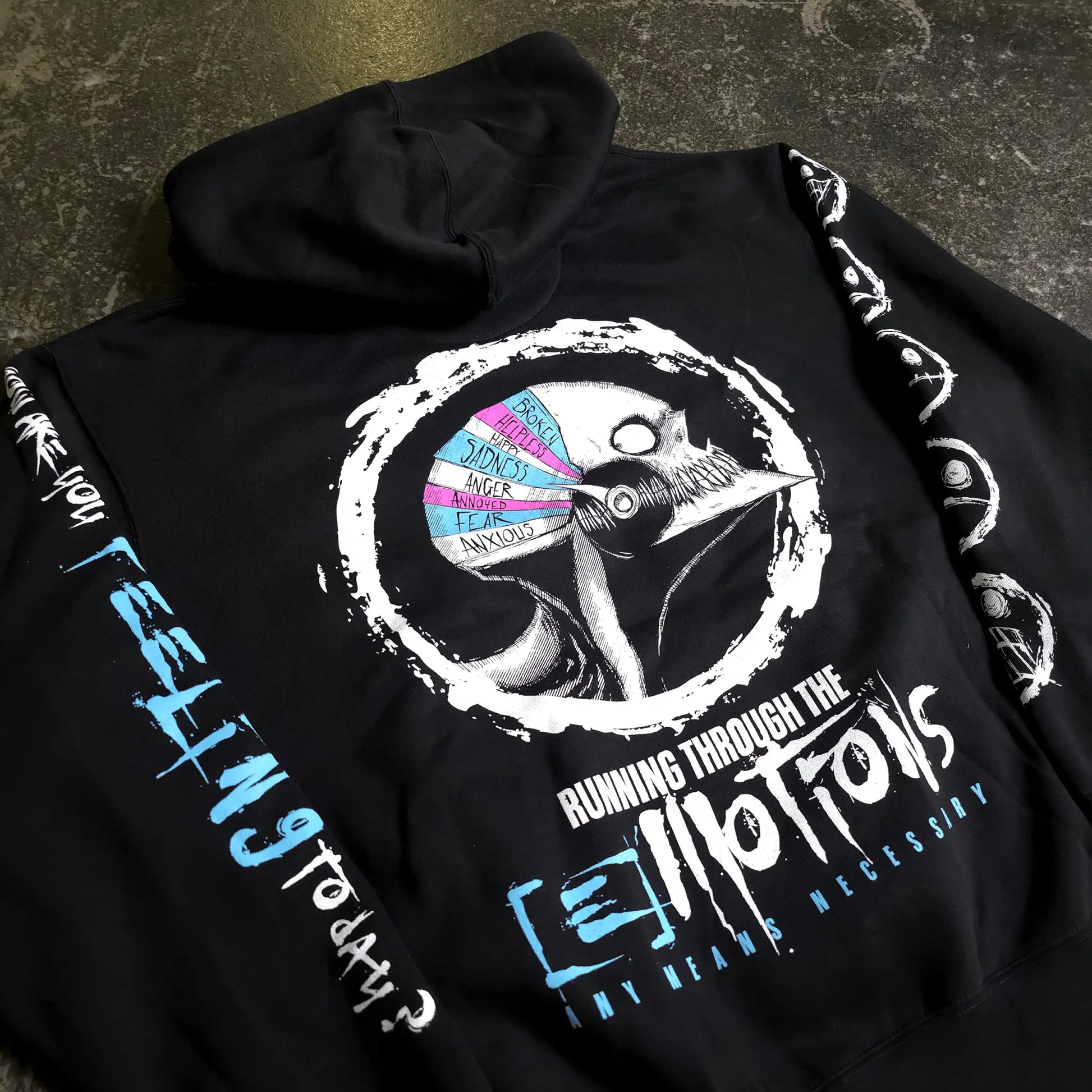 Running Emotions Zip Up Hoodie - Blade & Thread