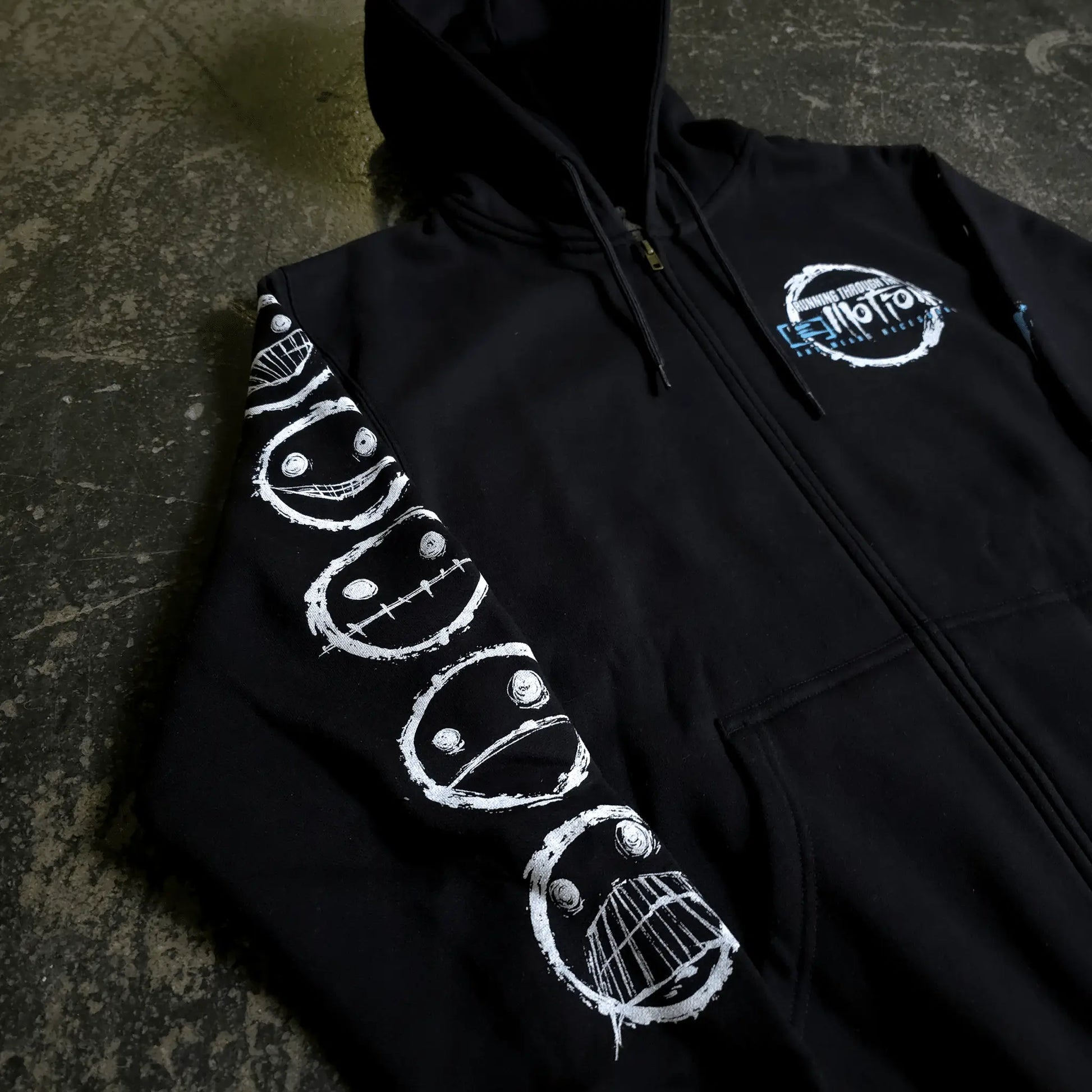 Running Emotions Zip Up Hoodie - Blade & Thread