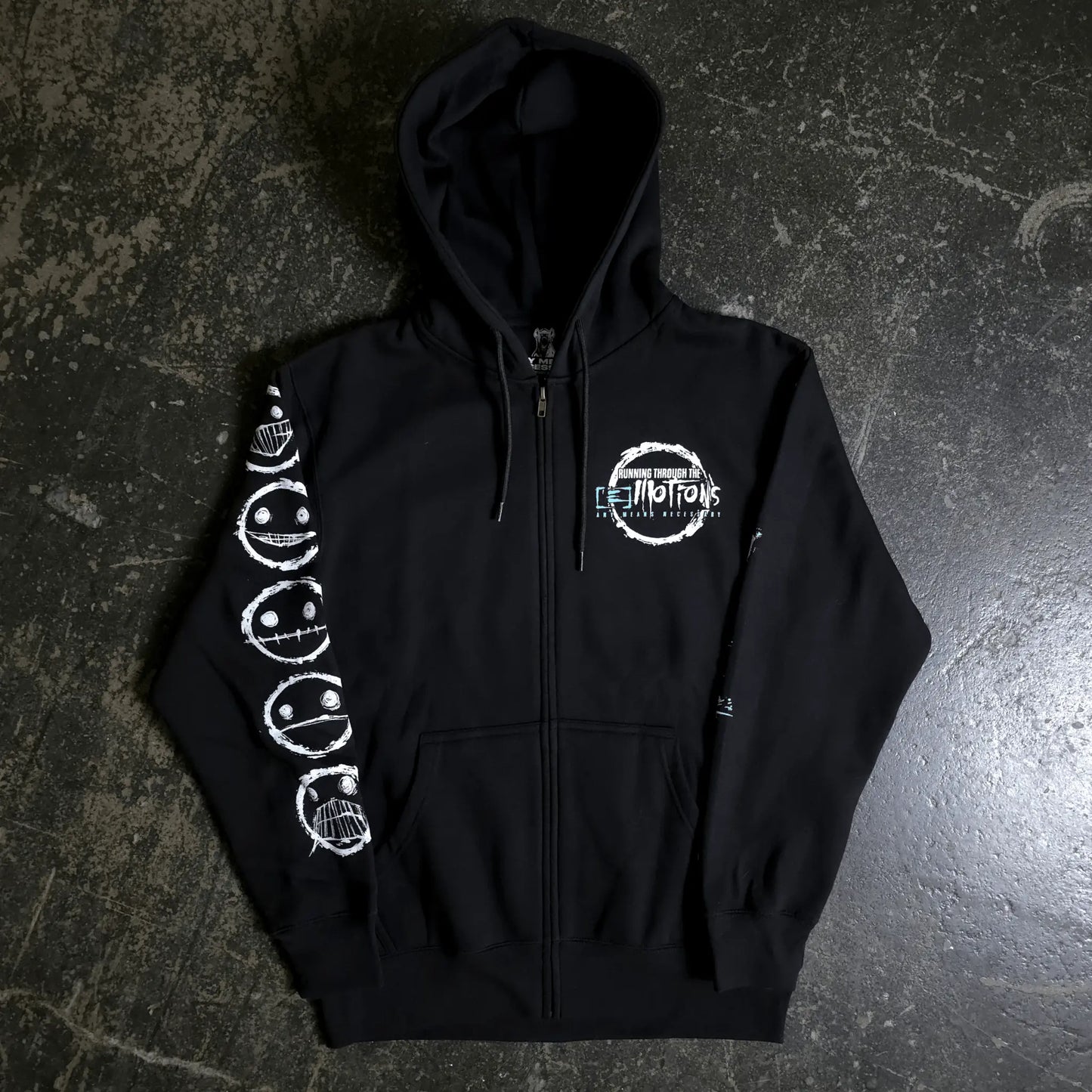 Running Emotions Zip Up Hoodie - Blade & Thread