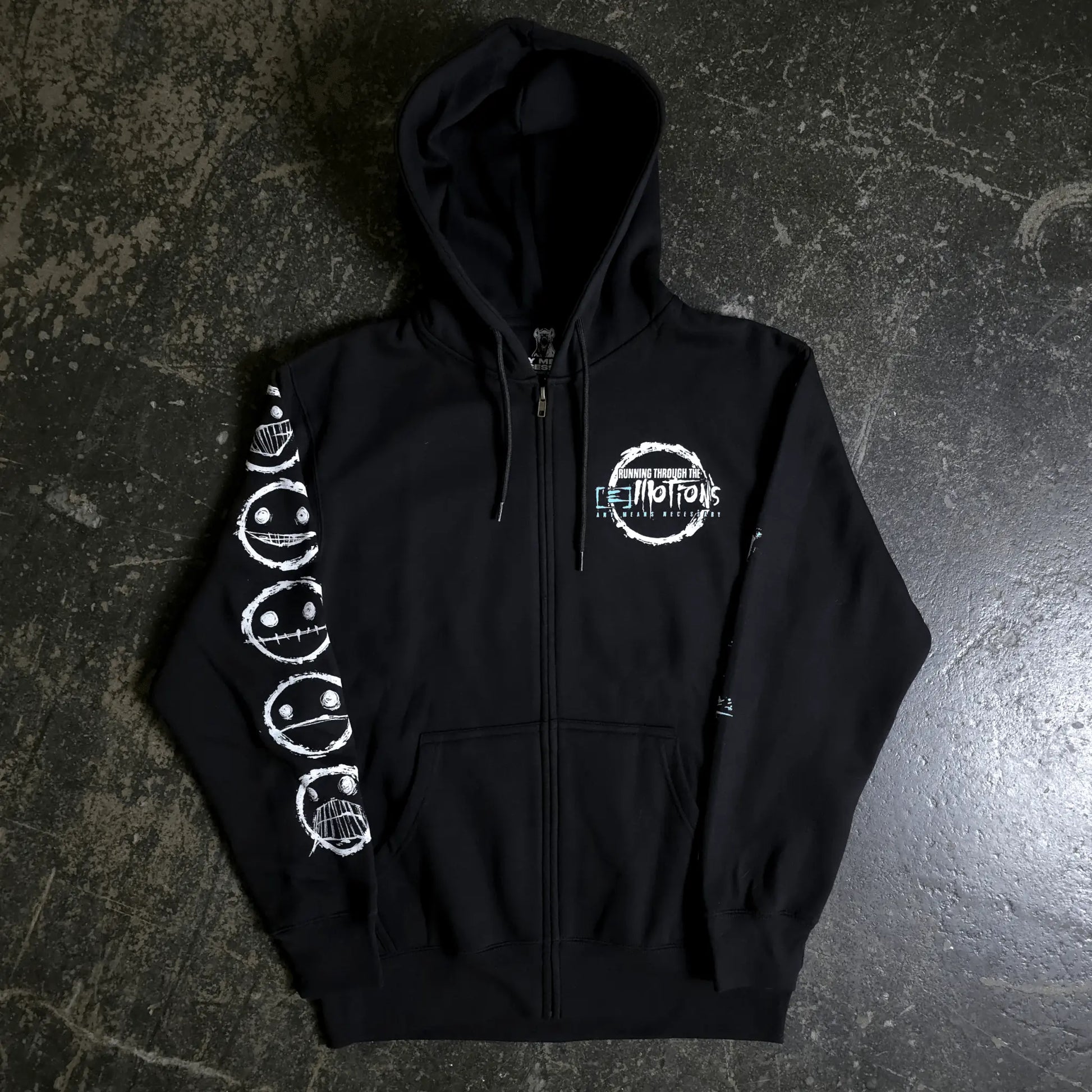 Running Emotions Zip Up Hoodie - Blade & Thread