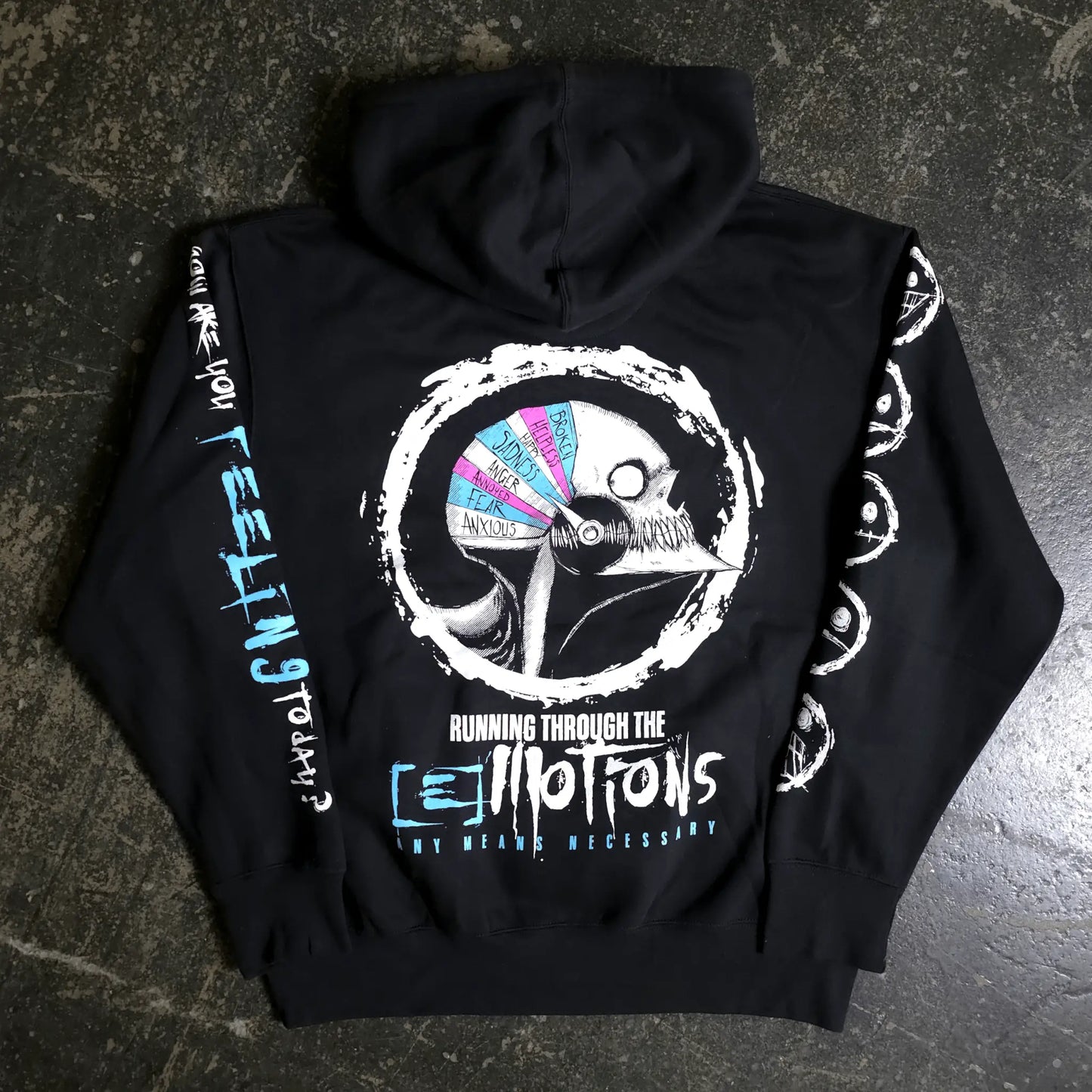 Running Emotions Zip Up Hoodie - Blade & Thread