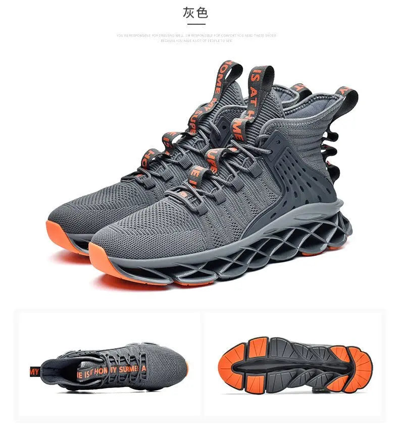 Running Shoes Non Slip Tennis Shoes Fashion Blade Sneakers - Blade & Thread