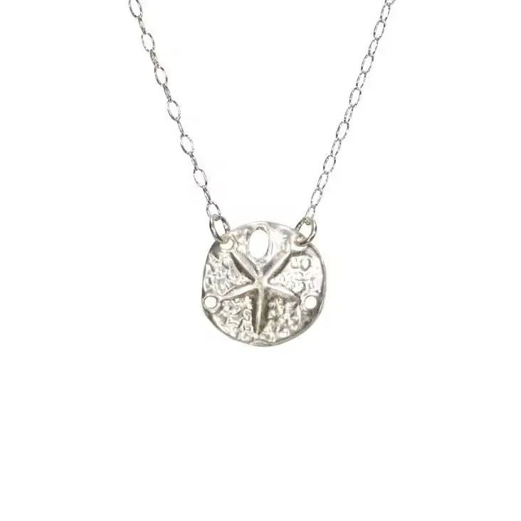 sand dollar necklace - Blade & Thread