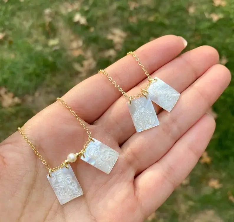 scapular necklace - Blade & Thread