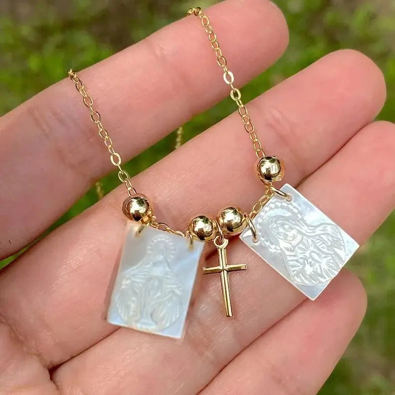 scapular necklace - Blade & Thread