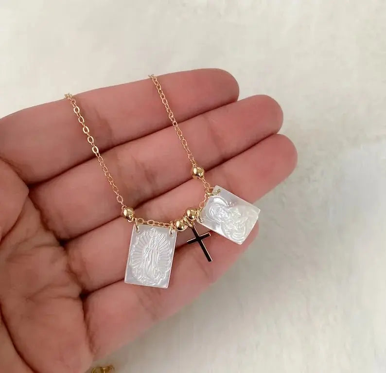 scapular necklace - Blade & Thread