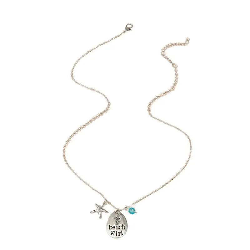 sea glass necklace - Blade & Thread