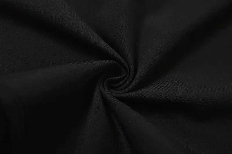 Sexy Hollow Women's Jumpsuit Round Neck Black Slim Fit All-match Thin Rompers Summer 2022 - Blade & Thread